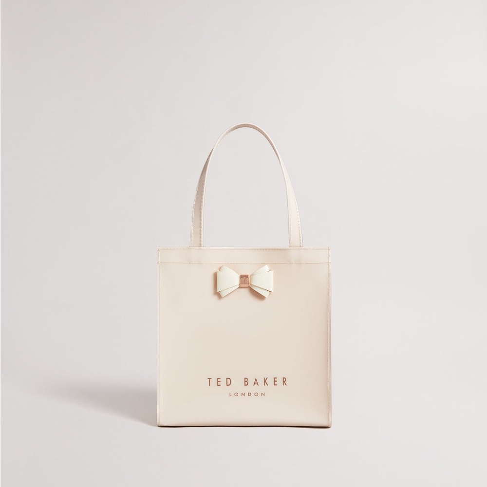 TED BAKER Aracon Plain Bow Small Icon Bag-Light Pink
